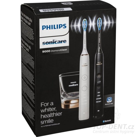 Philips Sonicare 9000 DiamondClean HX9914/69  Black/RoseGold DUO
