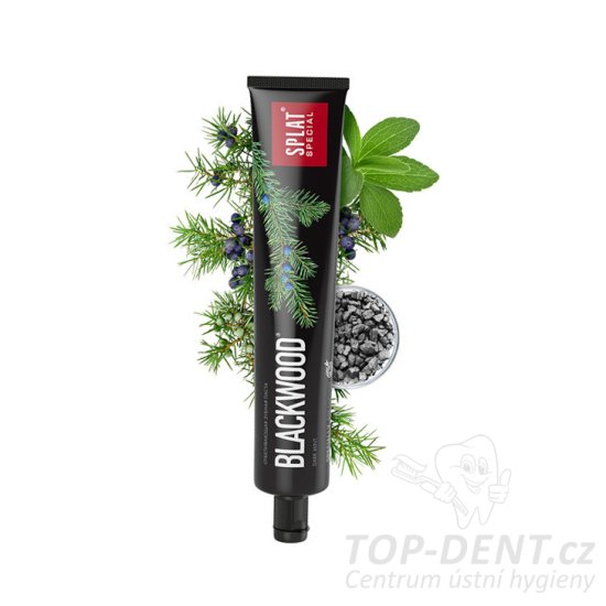 SPLAT dárková sada zubních past (Blackwood, Extreme White), 2ks