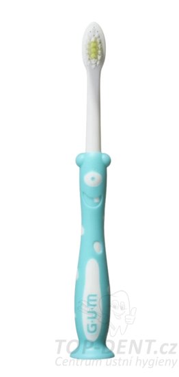 GUM dětský kartáček Monster KIDS 2+ (sáček)
