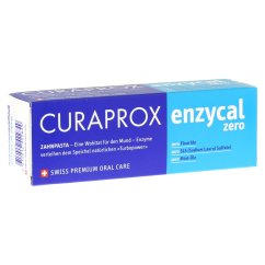 Curaprox Enzycal ZERO zubní pasta bez floridů, 75 ml
