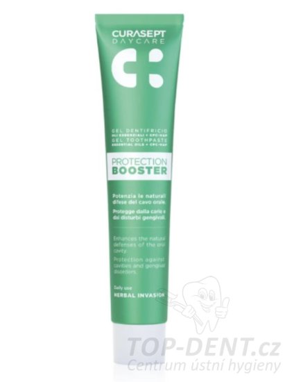 Curasept Daycare Booster Herbal bylinná zubní pasta, 75ml
