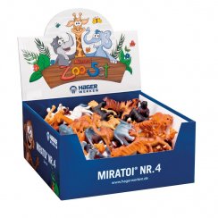 Miratoi Zoo N.4 zvířátka pro děti, 100ks