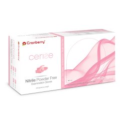 Cranberry Cerise Nitrile vyšetřovací nitrilové rukavice XS (5-6) růžové, 200ks
