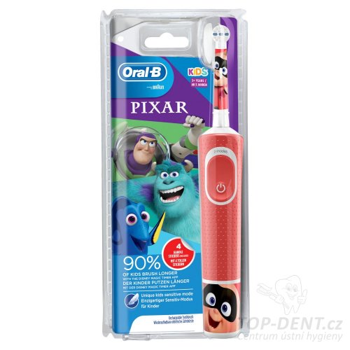 Oral-B Vitality D100 Kids elektrický zubní kartáček PIXAR