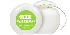 GUM Twisted Floss krútená zubná niť (voskovaná), 3,6m