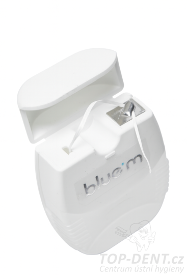 Bluem® dentální voskovaná páska (mint), 50m