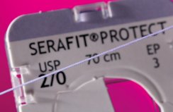 SERAFIT PROTECT 5/0 (USP) 1x0,70m DS-15, 24 ks
