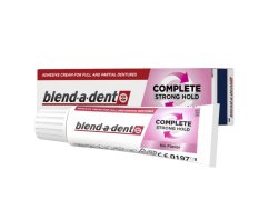 Blend-a-dent Complete fixačný krém na zubné náhrady (bez príchuti), 47g