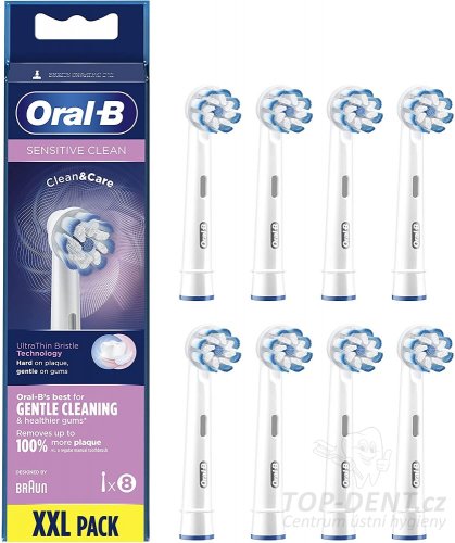 Oral-B Sensitive Clean EB 60-8 náhradní kartáčky, 8ks