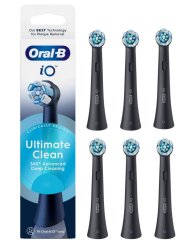 Oral-B iO Ultimate Clean náhradní hlavice Black, 6ks