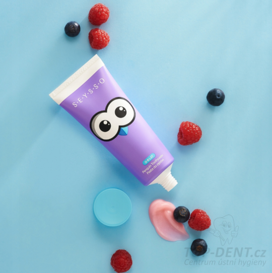 SEYSSO Kids Penguin dětská zubní pasta s hydroxyapatitem 0-6 let (ovocná), 75ml