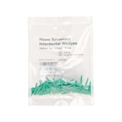 Kerr Hawe drevené klinky 822/30 (zelené), 100ks