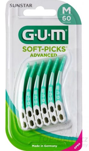 GUM Soft-Picks Advance (medium), 60 ks