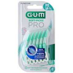GUM Soft Picks PRO medzizubné kefky (M), 30ks