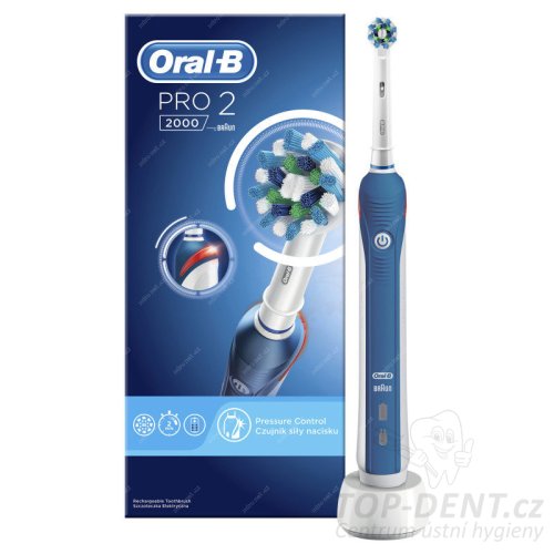 Oral-B PRO 2 2000 Sensi Ultrathin elektrický kartáček Blue