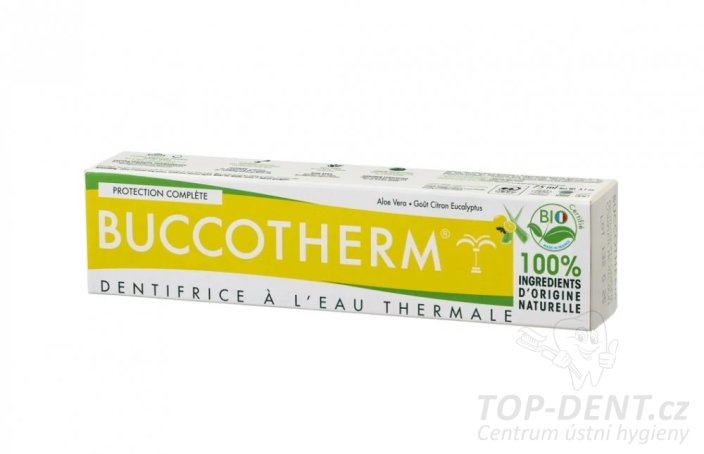 Buccotherm BIO LEMON gélová zubná pasta, 75ml
