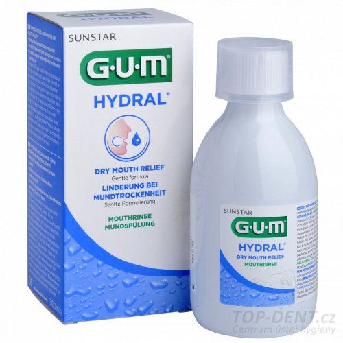 GUM Hydral ústní voda, 300 ml