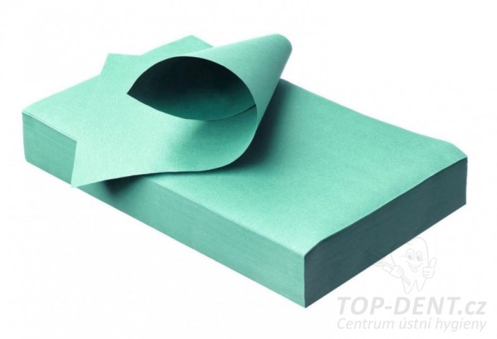 PURE papierové podložky na tácky (zelené), 250ks