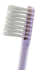 CiPRO antibakteriálna zubná kefka s iónmi striebra (kónické vlákna)