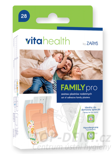 Sada rodinných náplastí VitaHealth FAMILY (28 ks)