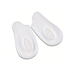 Gelové podpatěnky anatomické masážní (transparent), 2 ks