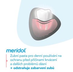 Meridol Gum Protection & Gentle White zubná pasta, 75ml