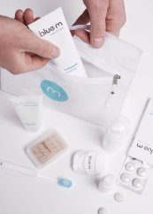 Bluem® cestovná PVC taštička na dentálne pomôcky, 1ks