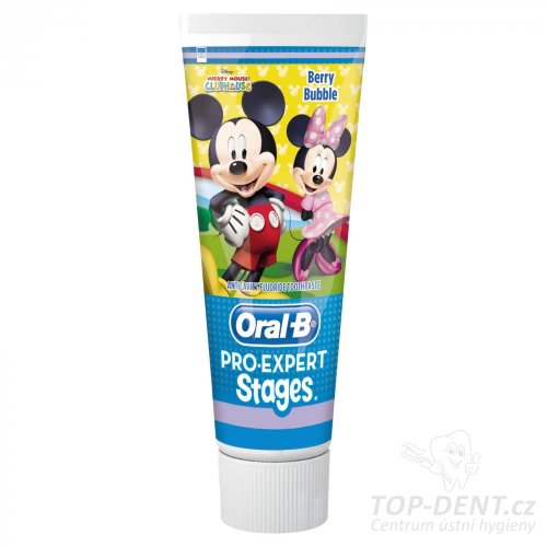 Oral-B KIDS dětská zubní pasta Mickey Mouse, 75 ml