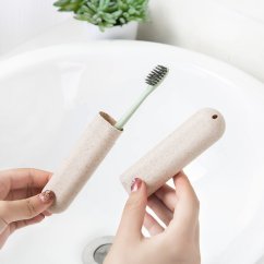 Cestovní pouzdro na zubní kartáček (růžové), 1 ks
