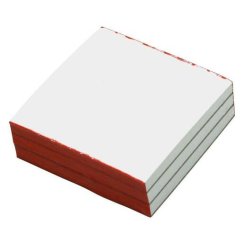 PURE papírové protiskluzové míchací podložky 5x5cm (blok), 3x100ks