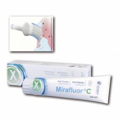 Mirafluor C fluoridová zubní pasta na citlivé zuby, 100ml