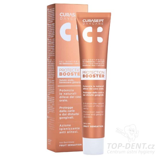 Curasept Daycare Booster Fruit Sensation zubní pasta, 75ml