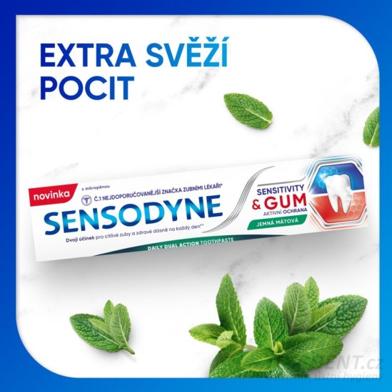 Sensodyne Sensitivity & GUM zubní pasta, 75ml