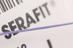 SERAFIT 4/0 (USP) 1x0,70m DS-15 – vstřebatelné šicí vlákno, 24ks