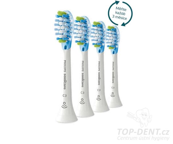 Philips Sonicare C3 Premium Plaque Defence HX9044/17, 4 ks