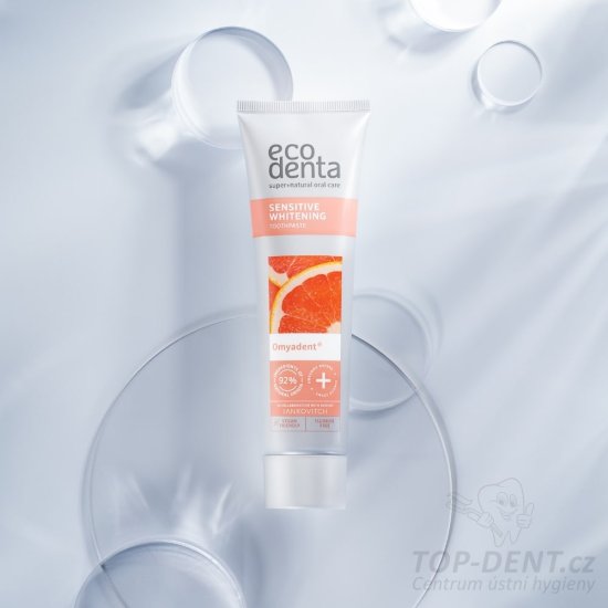 Ecodenta Omyadent Sensitive Whitening pre citlivé zuby s bieliacim účinkom, 100ml