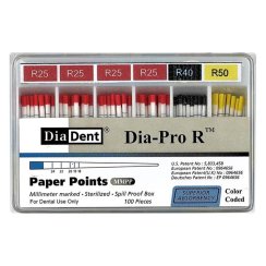 Dia-Pro R papírové čepy R25-R50, 100ks