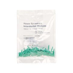 Kerr Hawe dřevěné klínky 822/30 (zelené), 100ks