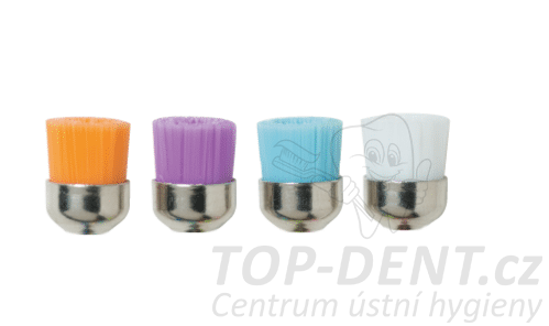 Premium Plus REGULAR Profylaktické nylonové kartáčky - Junior Cup (mix barev), 25ks