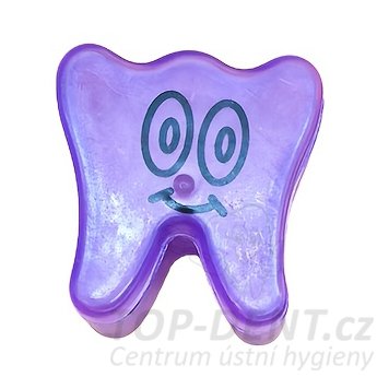 Krabička na dětské zoubky - zub (různé barvy)