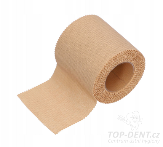 Textilní náplast na cívce PLASTIplast 5cmx5m (tělová), 6 kusů