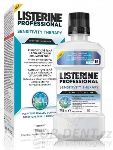 Listerine PROFESSIONAL Sensitivity Therapy ústní voda, 250ml