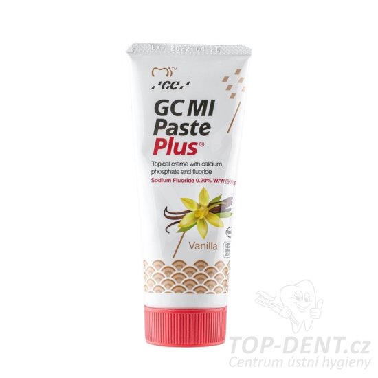 GC MI Paste Plus fluoridový gel Vanilka, 40g