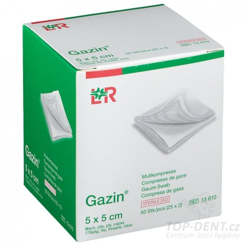 Gazin - Compresse de gaze stérile 17 fils - L&R