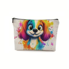 Toaletná taštička s motívom psíka, 1 ks