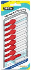 Stoddard Soft mezizubní kartáčky 0,9 mm (červené), 8 ks