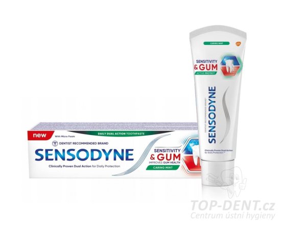 Sensodyne Sensitivity & GUM zubní pasta, 75ml