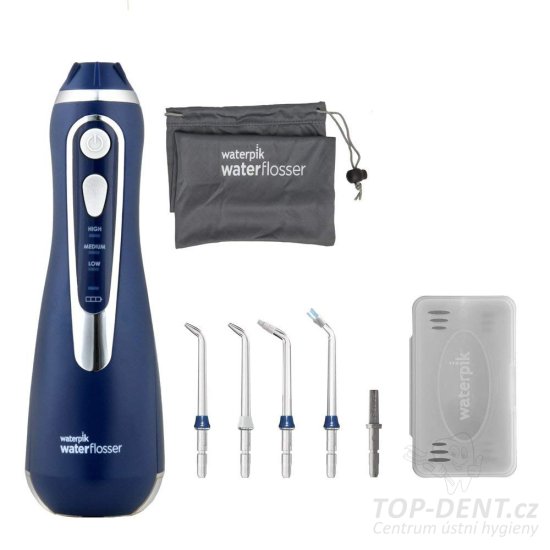 Waterpik Cordless Advanced 2.0 WP583 Blue ústní sprcha