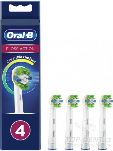 Oral-B FlossAction CleanMaximiser EB25RB-4 náhradní kartáčky, 4ks