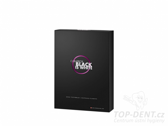 Curaprox hydrosonický zubní kartáček Black is White